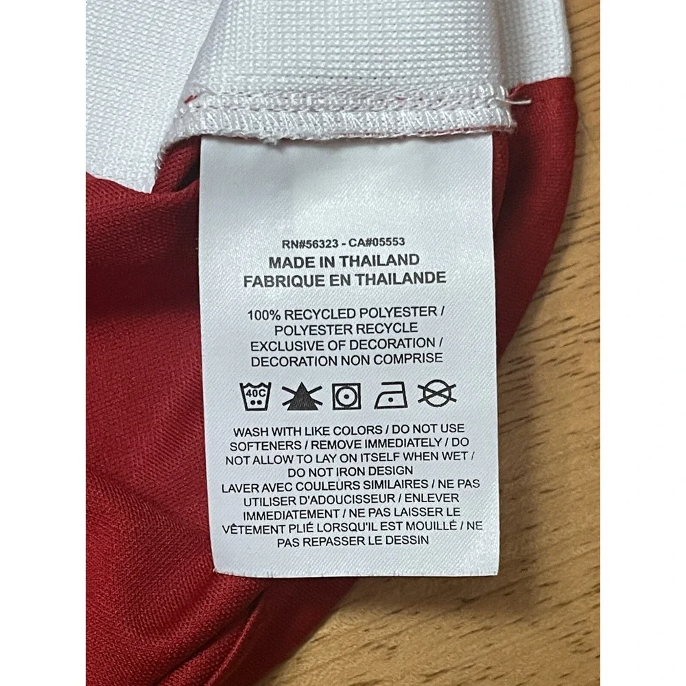 LFC Standard Chartered Liverpool Home Football Jersey Nike Soccer Youth L * Read